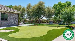 If you have a rough type of green at the local golf course, then your a diy putting green kit that is perfectly flat is good, but one that is a little uneven, or has different ripples in the surface, will give you a much better. Best Backyard Putting Greens Wow Your Golf Buds With These Custom Greens