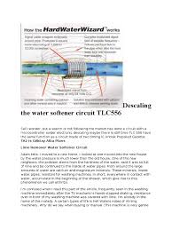 Learn everything from special requirements to how water softener works. Water Softener Circuit Inductor Electromagnetism