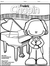 You may want to color some of. Meet The Composers Set Of 12 Coloring Sheets Coloring Book For Music Class