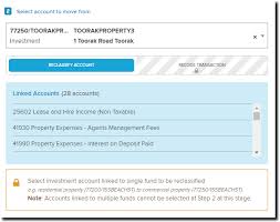 transfer real estate asset from residential to non