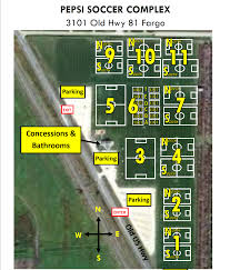 Iff Field Map Red River Valley United Soccer Club