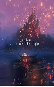 Rapunzel At Least I See The Light Tangled Wallpaper Disney Phone Wallpaper Disney Wallpaper