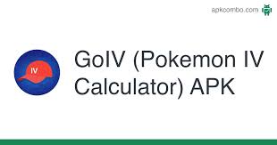 Pokemon go iv stats in spreadsheet form! Descargar Goiv Pokemon Iv Calculator Apk Ultima Version