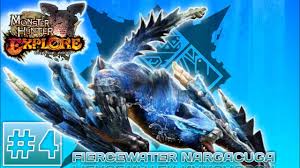 Silverwind nargacuga appears similar to normal nargacuga, however similarly to lucent nargacuga it has bits of white fur and scales on parts of its body, though in this case the fur is aligned in bright striped patterns. Monster Hunter Explore Indonesia Android Event Terbaru Fiercewater Nargacuga Youtube