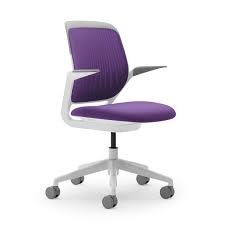 purple cobi desk chair white frame purple office furniture modern best office chair white desk chair