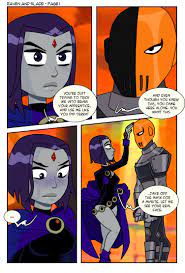 Eyxxx - Raven and Slade (Teen Titans) porn comic