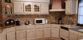 Cuisine Relookee Couleur Sable Relooking Meuble Mobilier De Salon Relooking Cuisine