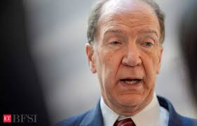World Bank President David Malpass praises India for empowering women, ET  BFSI