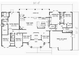 Floor Plans New House Plans House Plans One Story Mediterranean Style House Plans