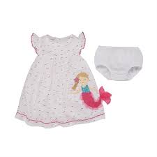 Muslin Mermaid Flutter Dress