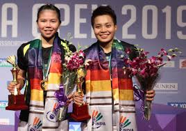 Lawan memang junior kami, tetapi mereka punya kualitas. Greysia Polii And Apriyani Rahayu From Indonesia Defended Doubles Title At The Yonex Sunrise India Open 2019 At New Delhi On Sunday India News Stream