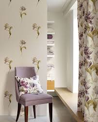 Gosford Plum Fabric Living Room Grey Home Decor Fabric Family Living Rooms