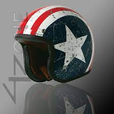 The Torc T541 Captain America 3 4 Pilot Motorcross Retro Vintage Helmet China Open Face Motorcycle Sco Vintage Helmet Scooter Helmet Motorcycle Helmets Vintage