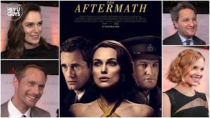 Aftermath definition, something that results or follows from an event, especially one of a disastrous or unfortunate nature; World Premiere Interviews Keira Knightley Alexander Skarsgard On The Aftermath Heyuguys