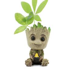 Check out interactive groot's adventure aboard guardians of the galaxy: Baby Groot Treeman Pflanzer Blumentopf Kaufland De