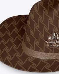Download Fedora Hat Mockup In Apparel Mockups On Yellow Images Object Mockups