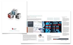 Download banking brochure design templates today. Investment Bank Brochure Template Design