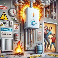 خطرات نشتی گاز در پکیج دیواری و راه‌های پیشگیری