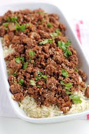 Paleo Spicy Korean Ground Beef Recipe Such An Easy And Delicious Meal For Busy Weeknights Grain Free Ground Beef Paleo Recipes Beef Recipes Keto Beef Recipes