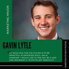 Student Highlights: Meet one of our Marketing Students, Gavin Lytle!