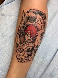 Gaara and Shukaku tattoo : r/Naruto