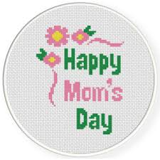 It is designed for beginners and includes only whole stitches, moderate back stitch and 8 french knots. Pink Happy Mother S Day With Cotton Fabric Flower Buttons Wall Hanging Completed Cross Stitch Mothers Day Gift Finished Cross Stitch Cross Stitch Art Collectibles Delage Com Br