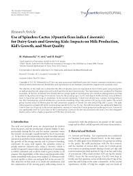 There are rules, yes, but there's more gray area than you might think. Pdf Use Of Spineless Cactus Opuntia Ficus Indica F Inermis For Dairy Goats And Growing Kids Impacts On Milk Production Kid S Growth And Meat Quality