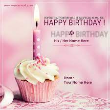 Customize quarantine birthday cake with name. Birthday Cake Name Card For Friends