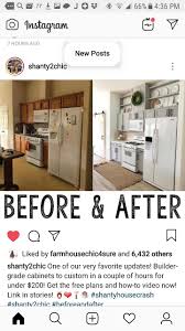 Start by degreasing your cabinets with tsp. Kitchen Makeover Updated Kitchen Kitchen Makeover Shanty 2 Chic
