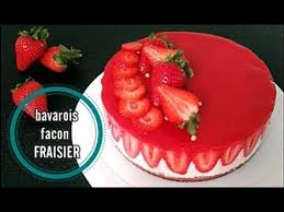 Gateau Bavarois A La Fraise Facon Fraisier Recette Sans Gelatine D Origine Animale Youtube Recette Fraisier Recette Gouter Gateau Bavarois