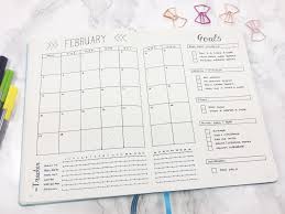 Plan To Succeed Bullet Journal Layout Templates February Bullet Journal Bullet Journal Layout