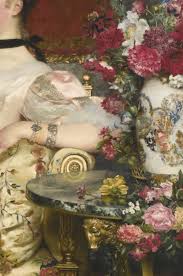 месяц под косой блестит а во лбу звезда горит A Moment Of Repose Wladyslaw Czachorski The Green Gallery Aesthetic Art Art Painting Romantic Art