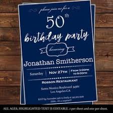 The range includes invitations, banners, door signs, centerpiece sticks, cake toppers, party signs, wine and beer labels, and lots more—all of which can be customized for any age. 16 Party Ideas For Men S Birthday Man Birthday Printable Party Decorations Surprise Birthday Invitations