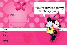 You could actually print it onto any color of paper to match your birthday party theme. Minnie Mouse Free Printable Invitation Templates Invitations Online