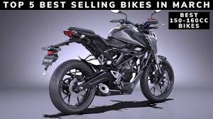 Bikewale brings you a list of top 10 sports bikes in india. Top 5 Best Selling Bikes In India March 2020 150cc To 160cc Best Bikes In 150 160cc Youtube