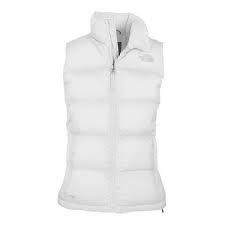 North Face Fashion Clothing Womens Nuptse Vest White From Landau Store Found On Polyvore Com North Face Women North Face Nuptse White Vest Jacket