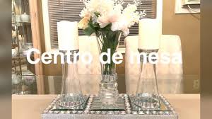 Están disponibles en dos colores. Diy Centro De Mesa Elegante Para El Comedor Youtube