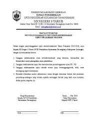 Kumpulan berita dengan tagar pakta integritas. Pakta Integritas Kepala Sekolah