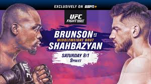 View fight card, video, results, predictions, and news. Dan S Picks Ufc Fight Night Brunson Vs Shahbazyan Mma Power Hour