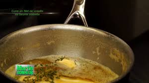 Facile 03 Cuire Un Filet De Volaille Au Beurre Noisette Youtube