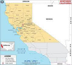 Best places to live in napa california. Map Of Northern California Northern California Map California Map Map Northern California