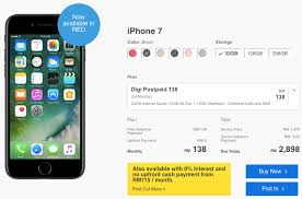 This year, three of the four telcos have streamlined their postpaid plans for the iphone 7. Iphone 7 Why Pay Rm3k When You Can Get It Half Price Hafiz Rahim