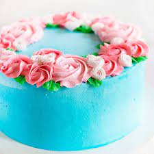 You can do easy diy flowers on a cake! Mother S Day Cake Easy Rosette S I Am Baker