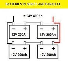 Connecting Batteries In Series Parallel Conecciones Electricas Electricidad Y Electronica Imagenes De Electricidad