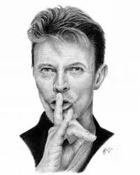 David Bowie portrait done in 7 hours On A4 in Graphite using mechanical HB  0.3, 0.5 pencils and 4B traditional pencil.