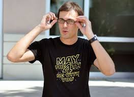 Don't forget your light saber at home this fourth! May The 4th Be With You T Shirt Snorgtees