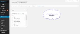 This visual editor is more advanced than the regular wordpress menu dashboard and even some of the other plugins on this list. Admin Custom Menu Editor Disappeared Wordpress Development Stack Exchange