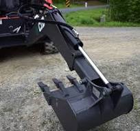 Skid Steer X-Treme Swing Arm Backhoe Attachment | CID