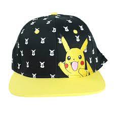 Pokemon Pikachu Cap Zing Pop Culture Pikachu Cap Pikachu Pokemon