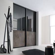 Check spelling or type a new query. Facade De Placard Coulissante 2 Portes Miroir Plomb Decor Beton Cuivre Kazed